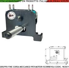 Regolazione finecorsa